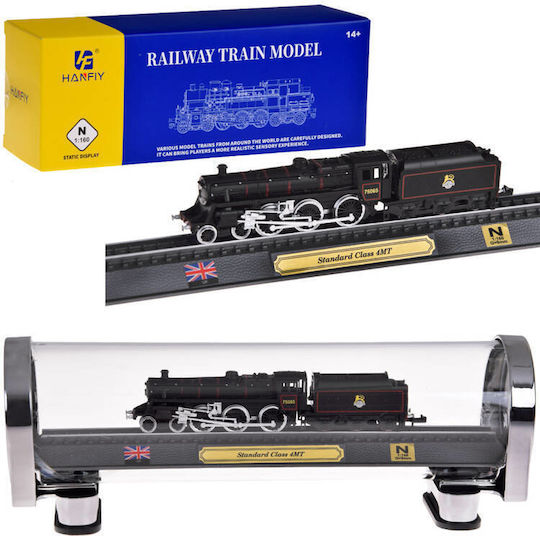 Jokomisiada Locomotive Set mit Zug Elegantes Sammlermodell Standard Class 4MT für 3+ Jahre alt+ Jahre