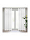 Eurofirany Curtain with Pencil Pleat Rebecca White 140x250cm