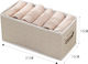 Tpster Drawer Divider in Beige Color 15x31x15cm