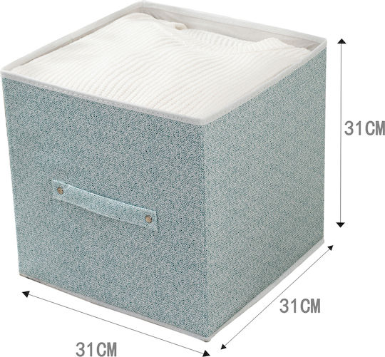 Tpster Drawer Organizer and Divider in Green Colour 31x31x31cm