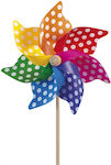 Jumpo Buntes Polka Dot Windrad 110x45cm