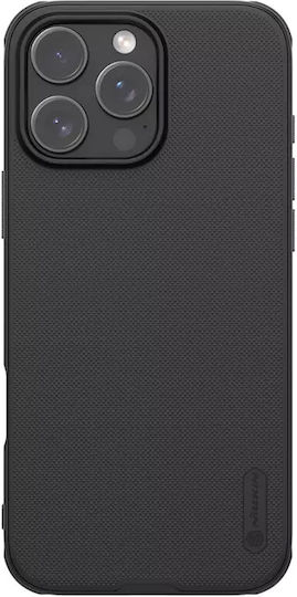 Nillkin Super Frosted Shield Pro Umschlag Rückseite Gehärtetes Glas 0.5mm Wasserdicht Schwarz (iPhone 17 Pro / iPhone 16 Pro)