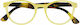 Silac Lesebrille +2.50 in Gelb Farbe