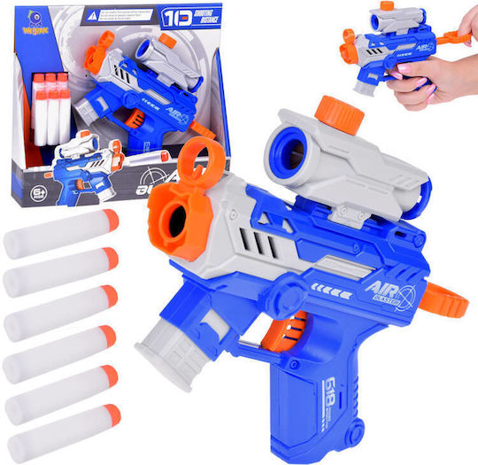 Jokomisiada Set Sight Soft Foam Cartridges 6 Pistol pentru copii 18buc