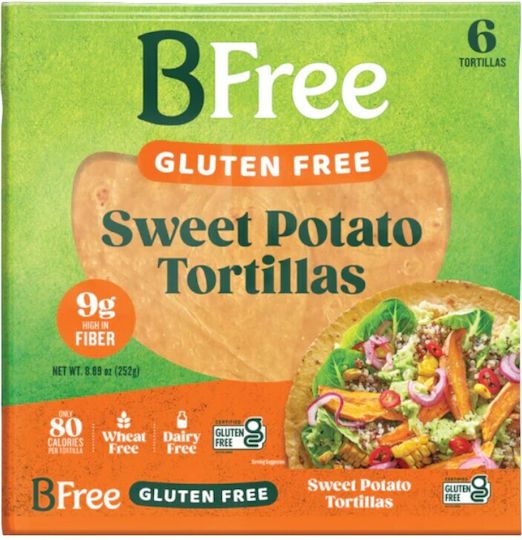 Arabische Fladenbrote Süßkartoffel Wrap Glutenfrei 252gr