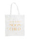 Sass & Belle Fabric Shopping Bag in White color