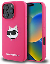 Sil Choupette Head Print Φούξια (iPhone 16 Pro Max) Sil Choupette Head Print Φούξια (iPhone 16 Pro Max)