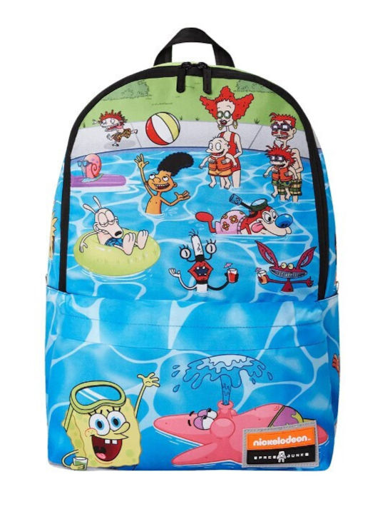 Ghiozdan Școlar Space Junk Spongebob Pool Party 45x31x20cm 920sjs132nsz