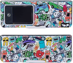 Penar Retro LCD Negru Graffiti Olo 11600