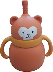 Silicone Bottle with Handles 200ml Toddler Monkey 32116000004 Silicone Bottle with Handles 200ml Toddler Monkey 32116000004