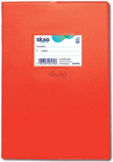 Erklärungsheft Skag Softcover 50 Blatt 17x25cm Orange