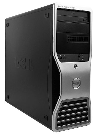 Dell Precision T5400 Tower Refurbished Grade A (Xeon-E5440/4GB/320GB SSD/No OS) Repainted