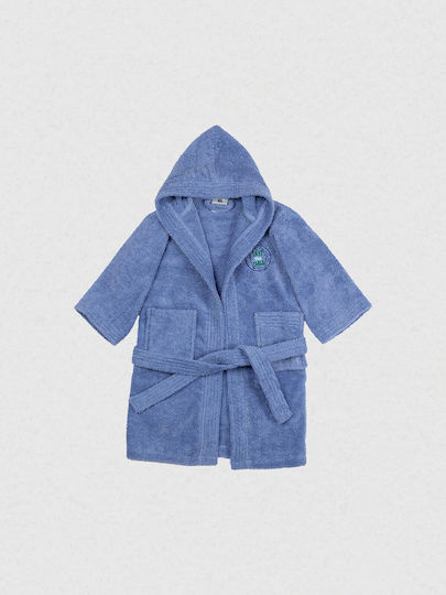 Sunshine Kids Hooded Bathrobe Blue