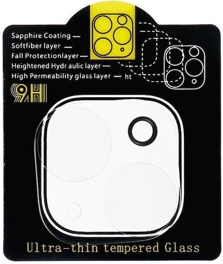 5D Protecție Cameră Tempered Glass Transparent pentru iPhone 16 Plus