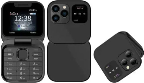 Andowl P9 Pro Dual SIM Κινητό με Κουμπιά (Αγγλικά) Μαύρο