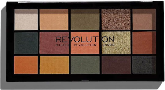 Revolution Beauty Παλέτα με Σκιές Ματιών Matte σε Στερεή Μορφή Division 16.5gr