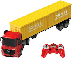 Shantou Double Eagle Mercedes-Benz Remote Controlled Truck 1:26 in Red Color