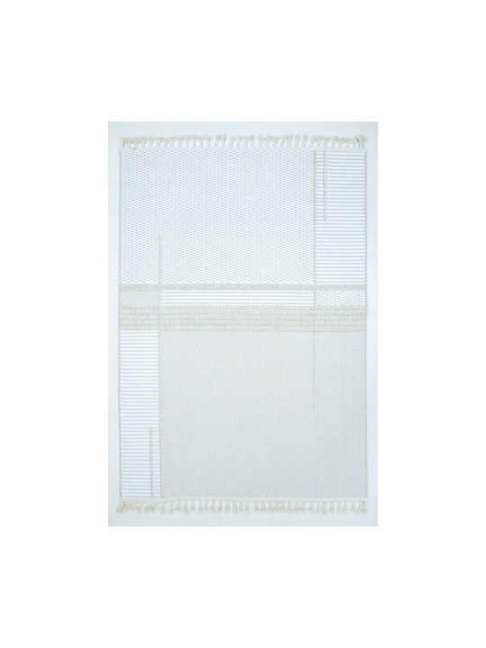 Ezzo Colton D833a2n Rug Rectangular White