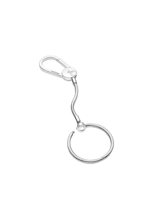 Pandora Keychain Charm Silver