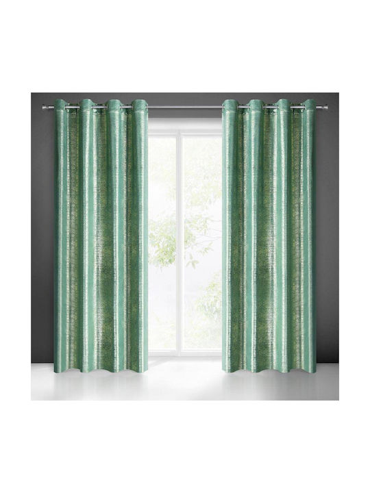 Eurofirany Perdea Mabel Verde 140x250buc