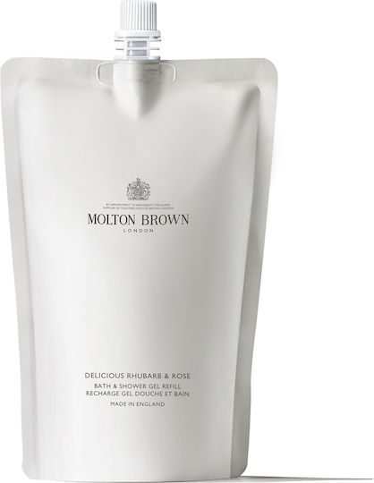 Molton Brown Ανταλλακτικό Αφρόλουτρο σε Gel & Άρωμα Rhubarb & Rose 400ml