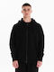 Hooded Cardigan Black