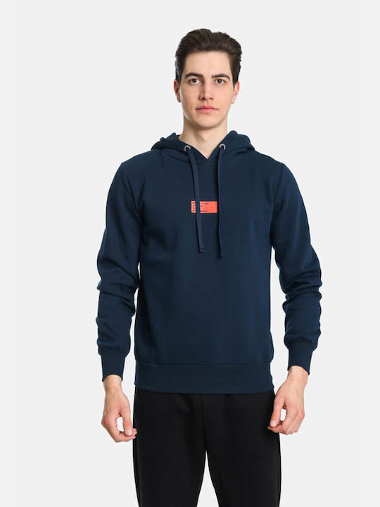 Paco & Co Men's Sweatshirt with Hood Navy