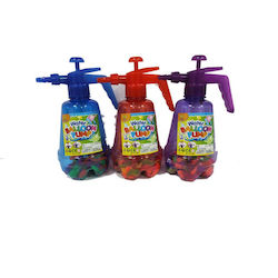 Colorful Kids' Water Bombs with Pump Bottle, 100 pcs