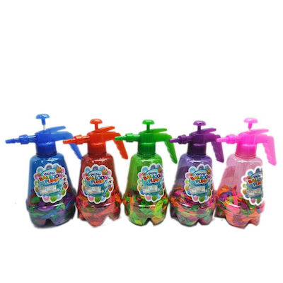 Colorful Water Balloons for Kids with Pump Bottle, 500 pieces