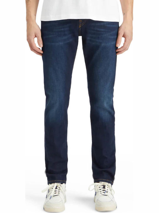 Ralston Ανδρικό Παντελόνι Τζιν με Regular Straight Εφαρμογή Beaten Blue