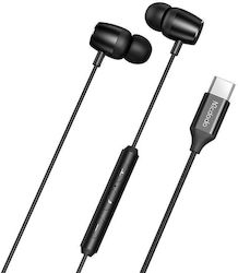Mcdodo 036B49 In-ear Handsfree Ακουστικά με Βύσμα USB-C Μαύρο Mcdodo 036B49 In-ear Handsfree Ακουστικά με Βύσμα USB-C Μαύρο