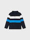 Mayoral Kids Polo Long Sleeve Black, Blue