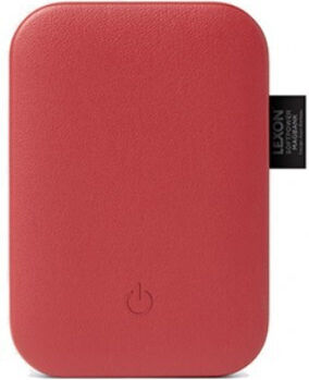 Lexon Softpower MagSafe 3000mAh 5W with USB-C Port Red