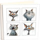 Άλμπουμ My Album Cat 03 Boho Style Ριζόχαρτο 24x24cm Κουτί Άλμπουμ 40 Σελίδες