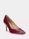 Ralph Lauren Burgundy Heels