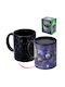 Solar System Magic Heat Change Mug Black 300ml