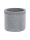 Beliani Γλάστρα Πλαστική Gray 26x26x25εκ.