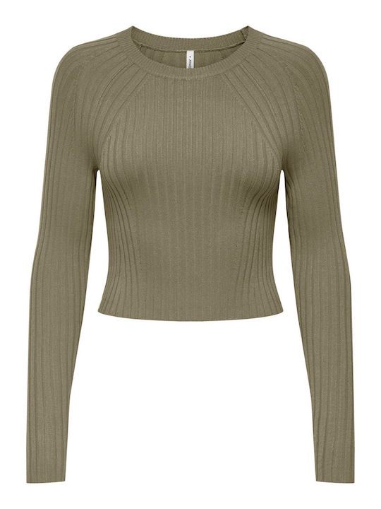 Only Mermaid Women's Long Sleeve Crop Sweater M...
