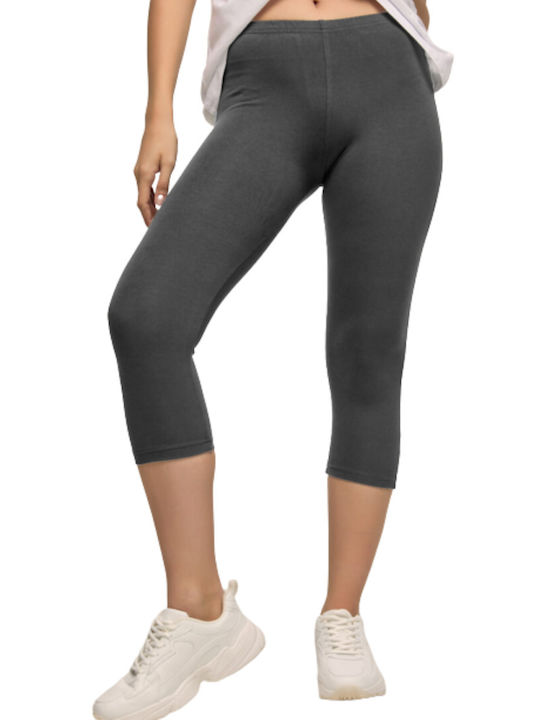 Bodymove Frauen Capri Leggings Charcoal