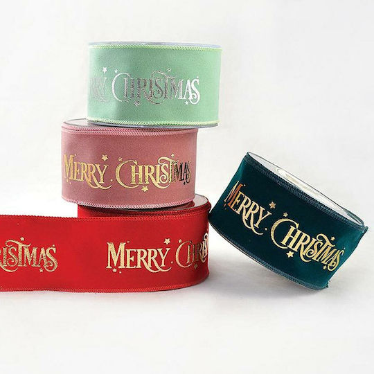 Luxury Velvet Christmas Ribbon 8cm x 9.10m T7018326/8