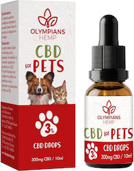 Cbd 3% Απόσταγμα Κανναβιδιόλης Κατοικίδια 300mg Cbd 10ml Olympians Ηemp