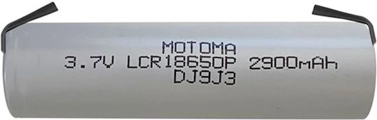 Motoma Επαναφορτιζόμενη Μπαταρία Li-ion 2900mAh 3.7V 1τμχ