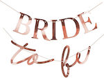 Ghirlandă "Bride To Be" Rose Gold