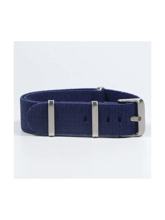 Fabric Strap Nato Blue 18mm