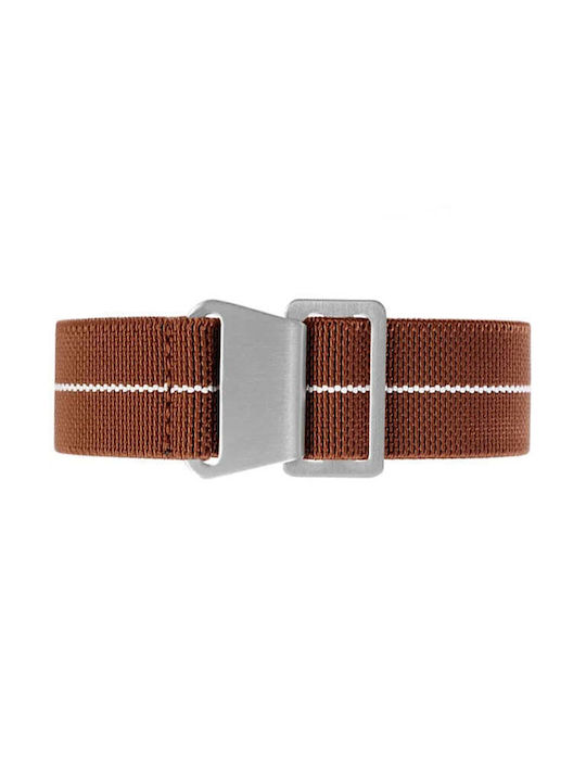 Fabric Strap Nato Brown 22mm