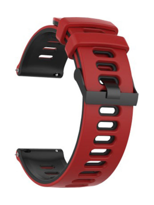 Gummi-Armband Rot 22mm