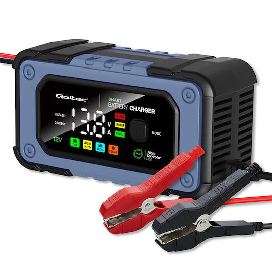 Qoltec Φορτιστής Μπαταριών Μολύβδου 12V 7A