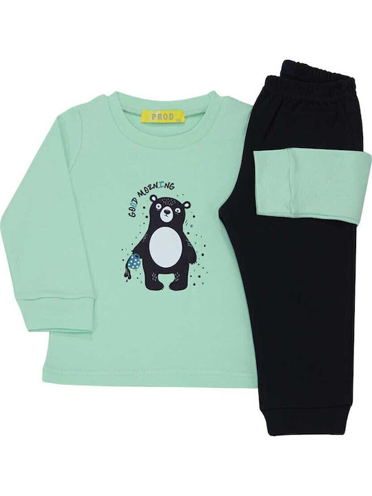 Prod Kinder Schlafanzug Winterlich Pink
