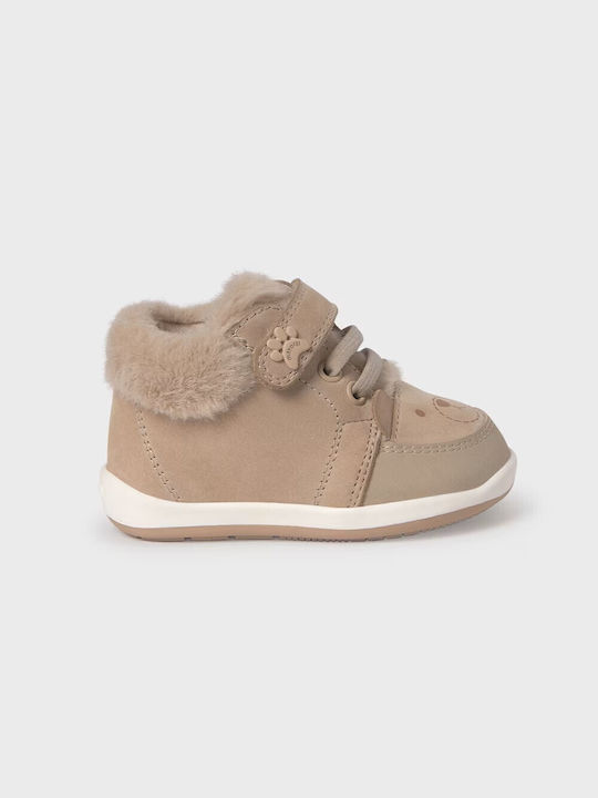 Mayoral Kids Boots Beige