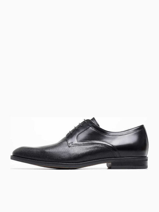 Damiani Men's Leather Dress Shoes Black